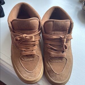 Vans Half Cab tan suede Men’s shoes size 9